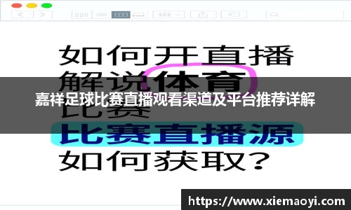 嘉祥足球比赛直播观看渠道及平台推荐详解